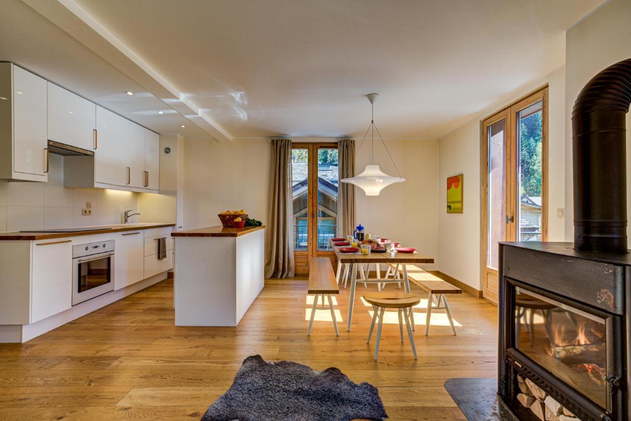วิลลา มงบล็อง Villa Chamonix ภายนอก รูปภาพ